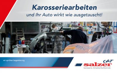 Karosseriearbeiten und Ihr Auto wirkt wie ausgetauscht!
