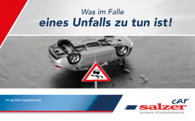Was im Falle eines Unfalls zu tun ist!