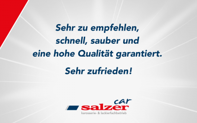 Kundenstimme Wir sagen danke!